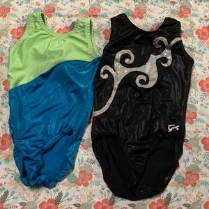 2 gymnastic leotards lot♣️